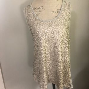 Dylan Gray Sequin Front Top